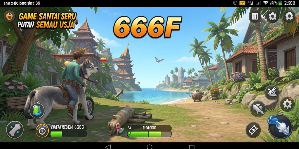Gameplay 666F yang menghibur dan penuh warna.