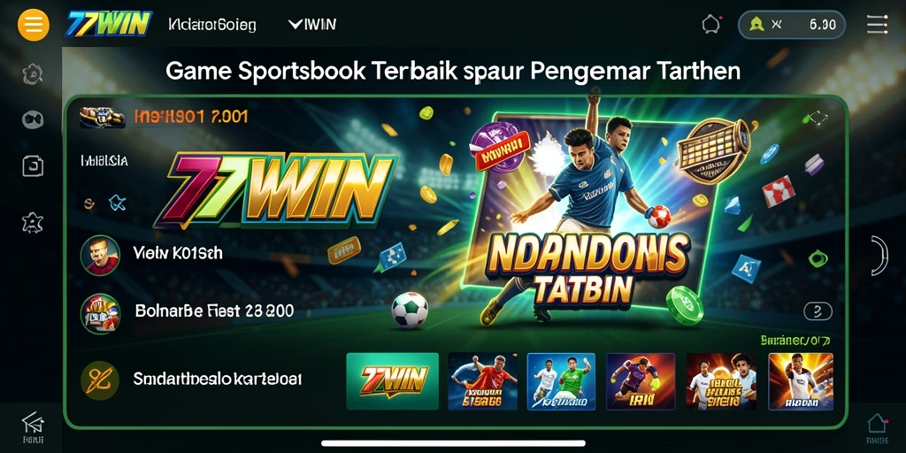 Tampilan gameplay Sportsbook yang menarik dan interaktif.