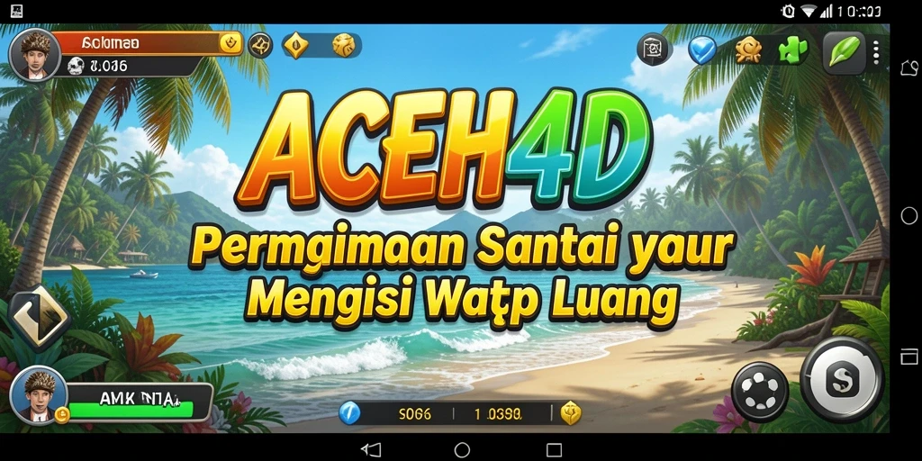 Tampilan gameplay ACEH4D yang menarik dan penuh warna.
