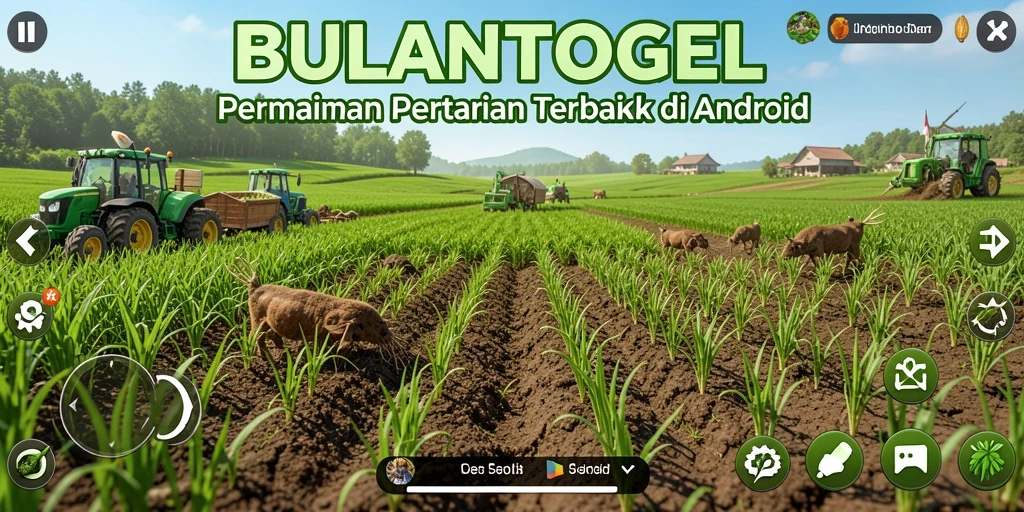 Tangkapan layar menampilkan gameplay seru BULANTOGEL dalam bertani.