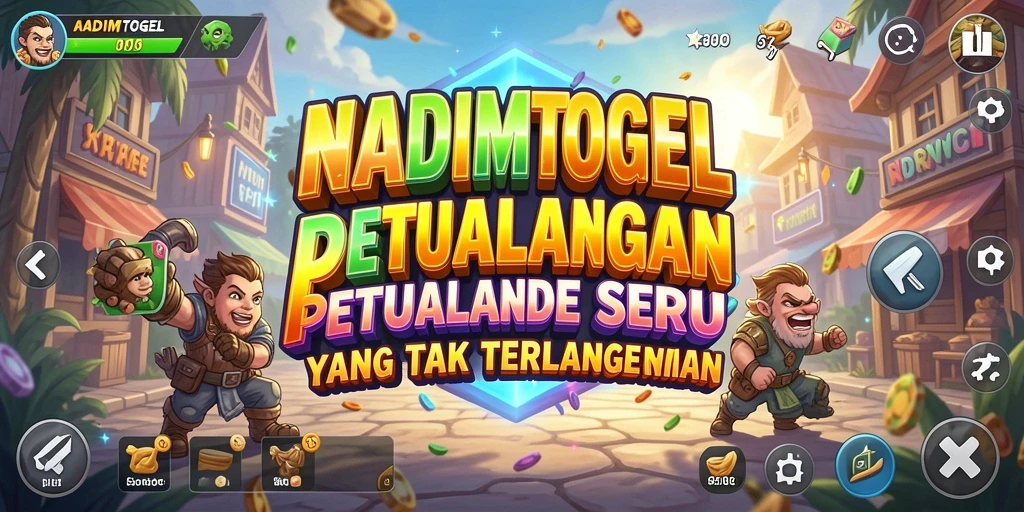 Gameplay NADIMTOGEL yang penuh aksi dan tantangan seru.