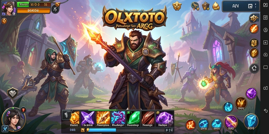Tangkapan layar gameplay ARPG yang mendebarkan di OLXTOTO.