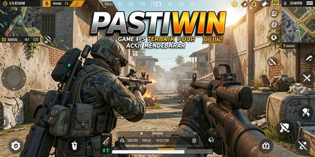 Tampilan menegangkan dari gameplay PASTIWIN yang seru.