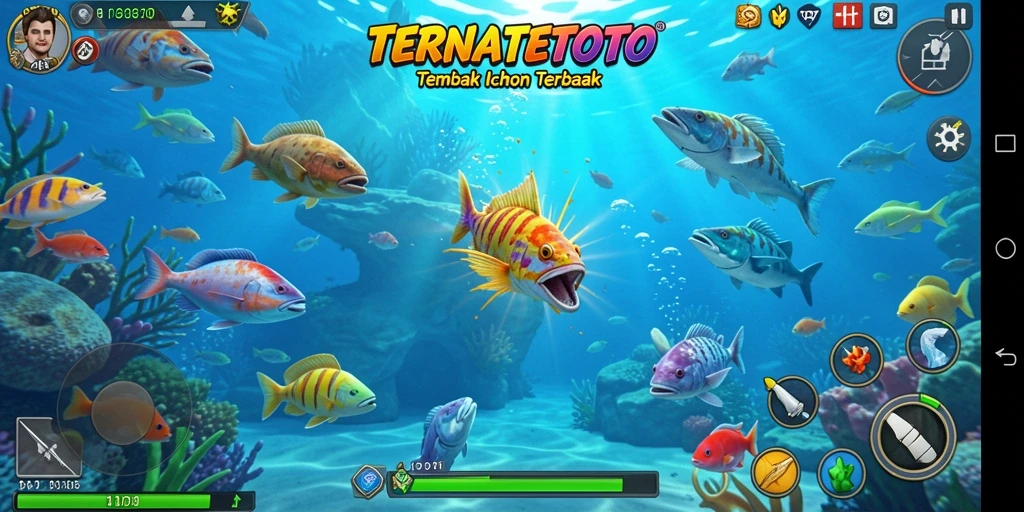 Tampilan gameplay TERNATETOTO yang seru dan menarik.