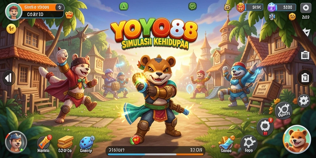 Tampilan menarik dari gameplay <strong>YOYO88</strong> yang penuh interaksi.